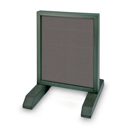 United Visual Products Sliding Door Indoor Enclosed Corkboard, 6 UV9026ACS-GOLD-CLOUD